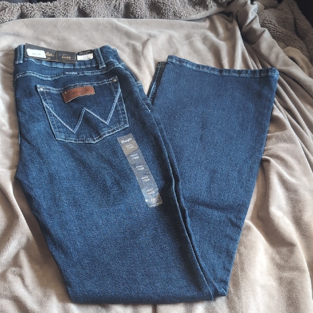 Wrangler Retro Women's Mae Mid Rise Stretch Jeans 11 X 34